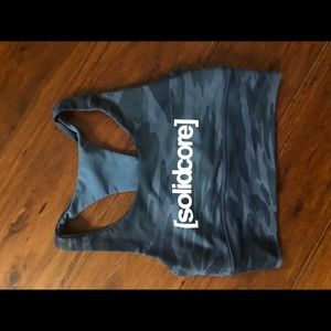 DYI [solidcore] blue camo bra